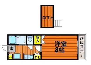 アルフィーネ高屋の物件間取画像